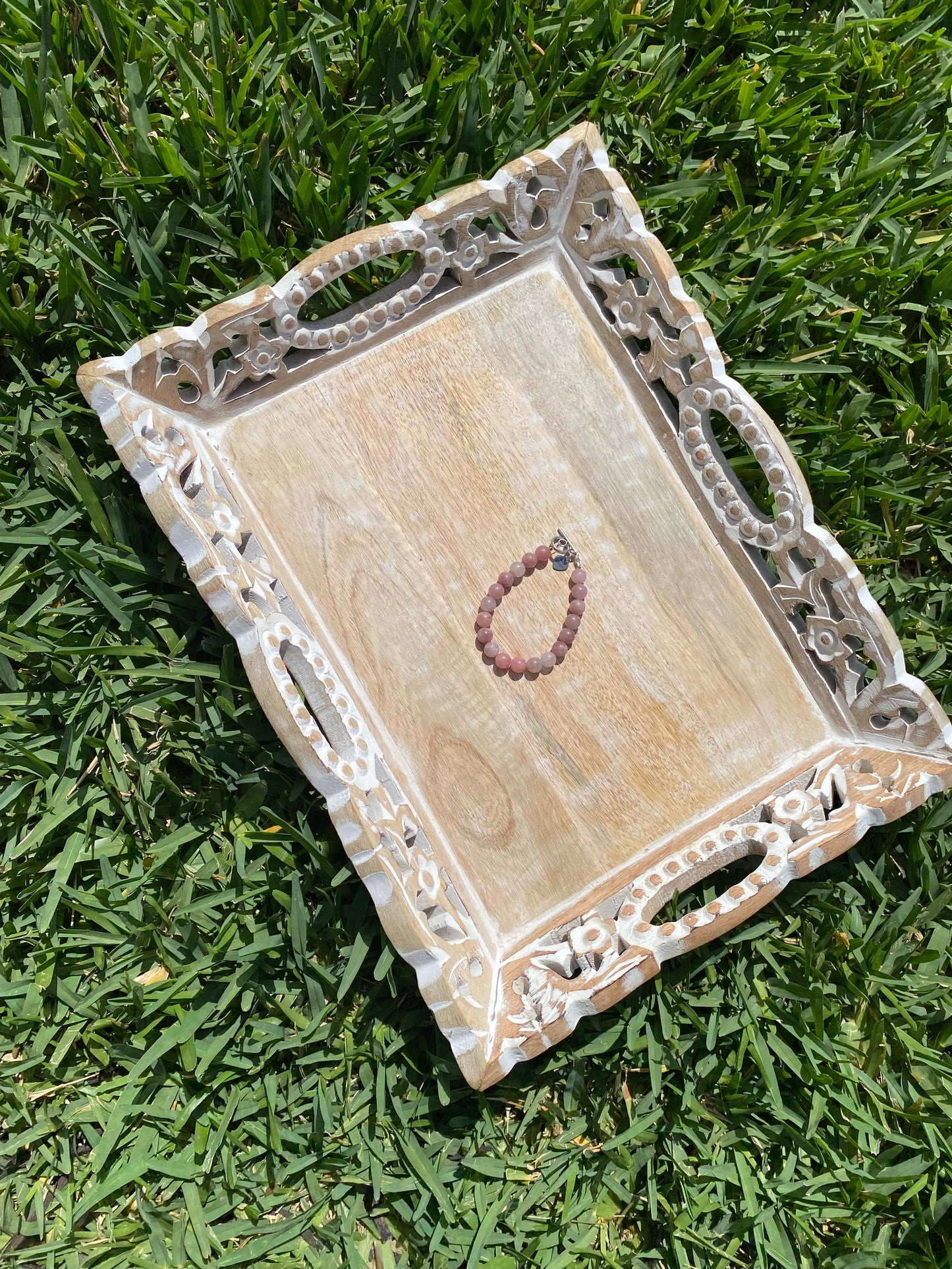 Ever After Mauve Rose Quartz Bracelet